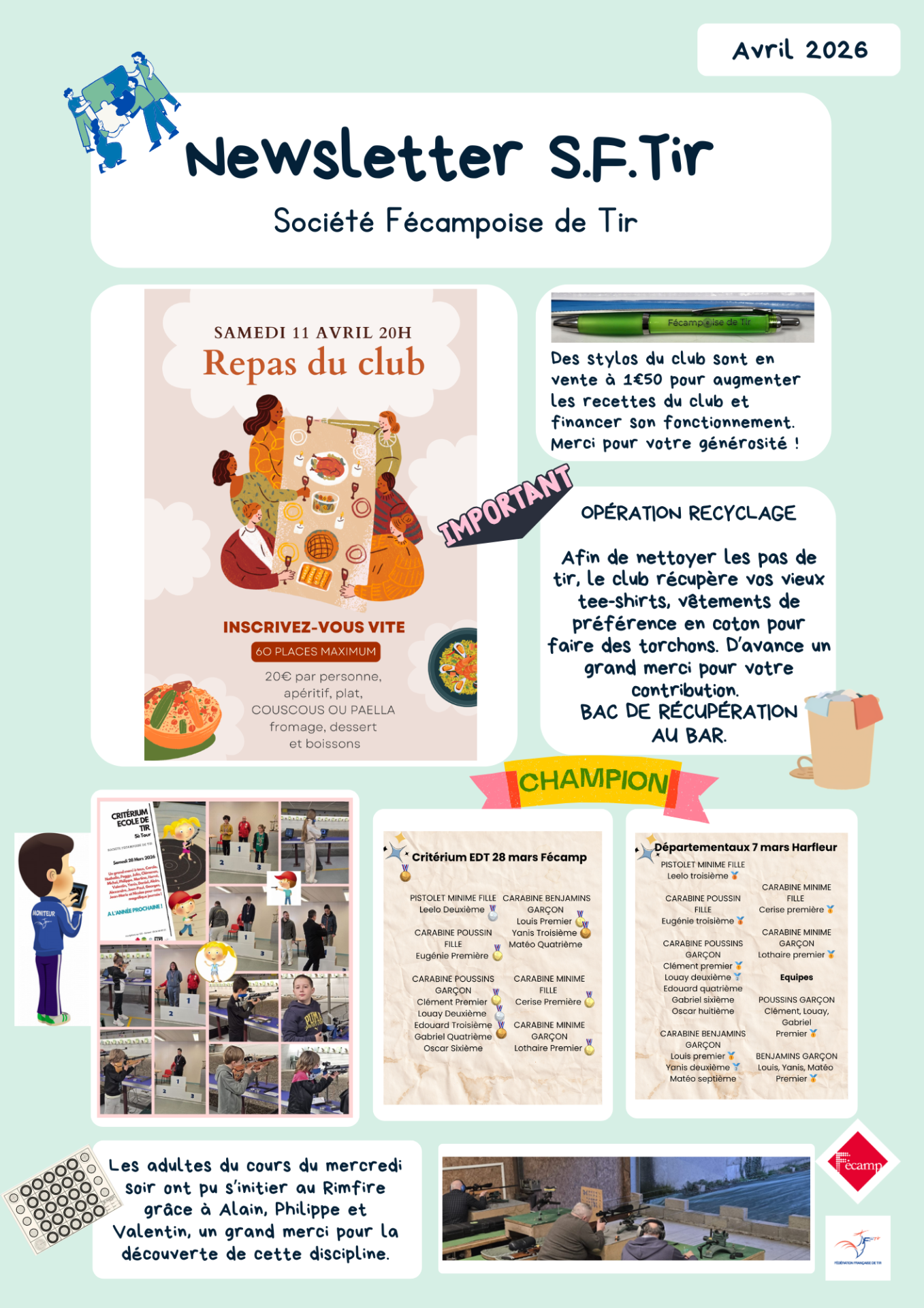 Avril newsletter